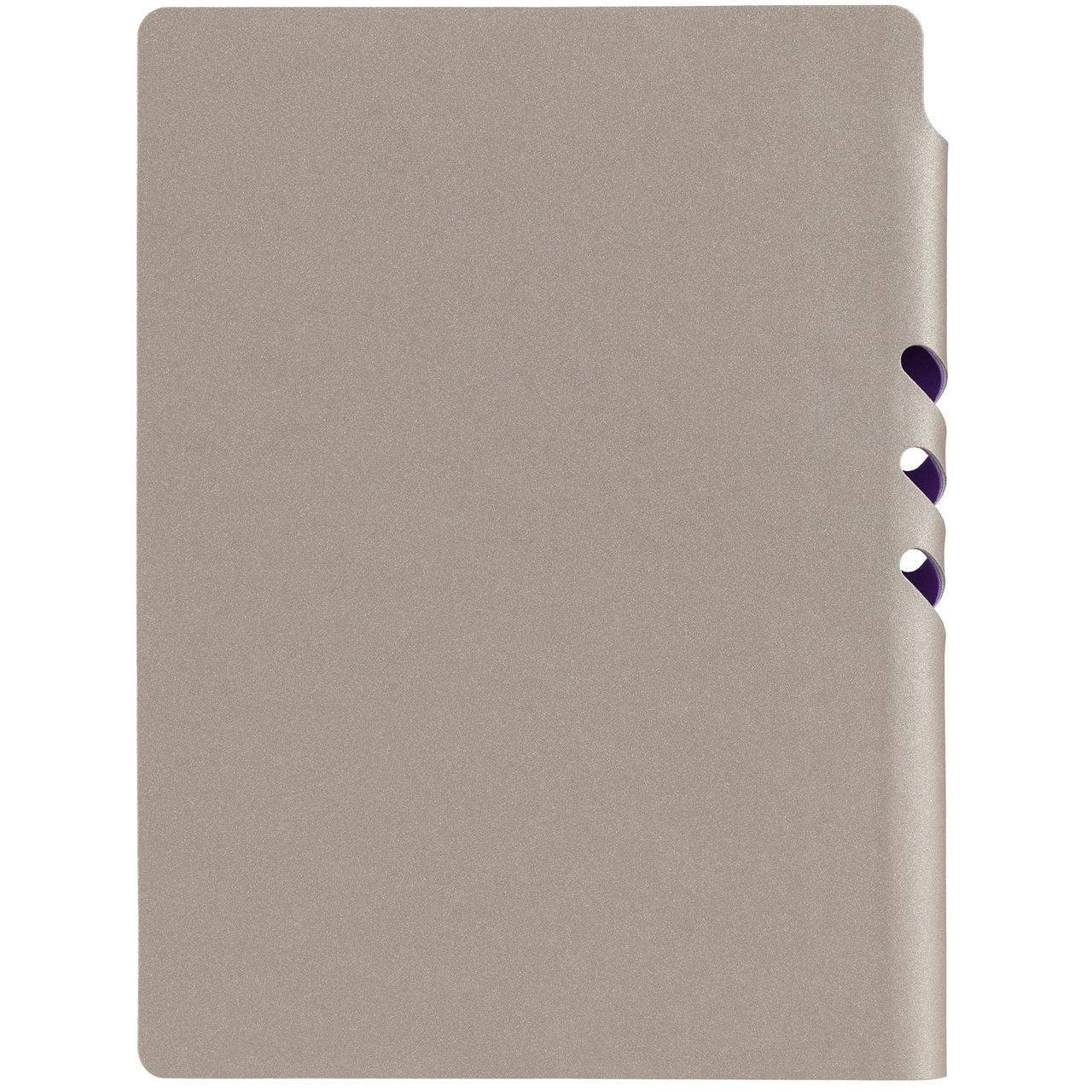 Ежедневник Flexpen, недатированный, серебристо-фиолетовый - фото 10 - id-p76519308
