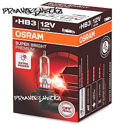 Галогенные лампы Osram HB3 9005 Super Bright Premium - 69005SBP