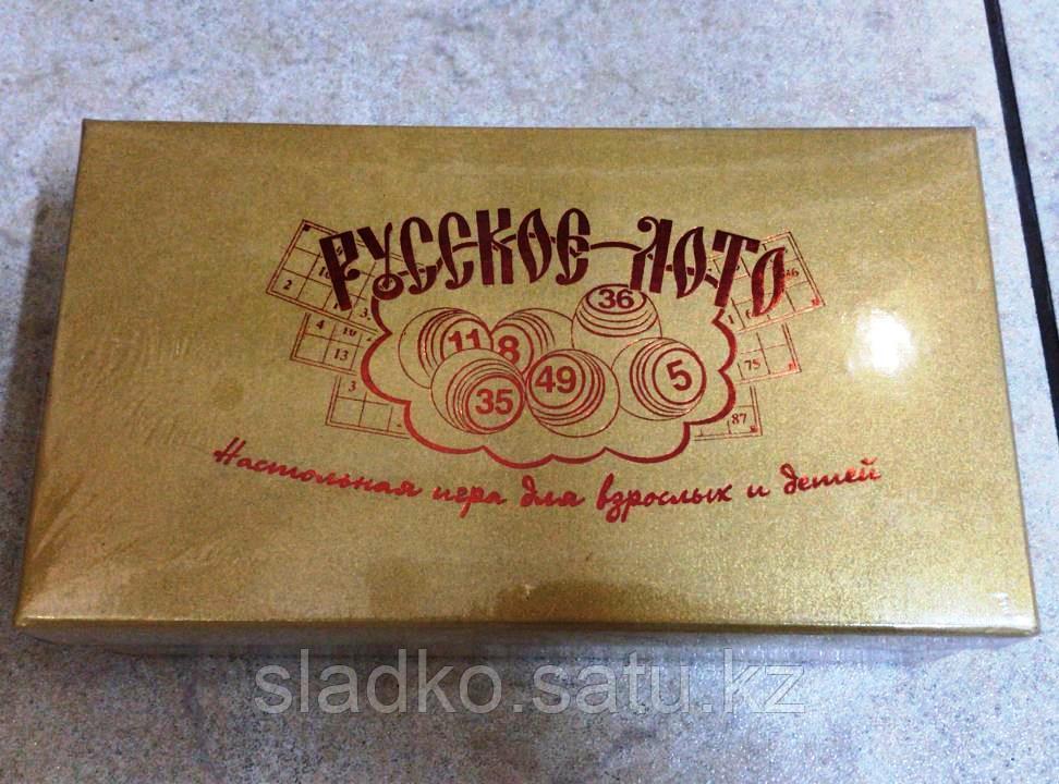 Настольная игра Русское лото в картонной коробке - фото 1 - id-p76533840