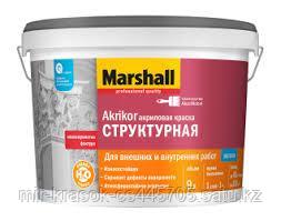 Краска Marshall AKRIKOR ФАСАДНАЯ СТРУКТУРНАЯ матовая BW 9л