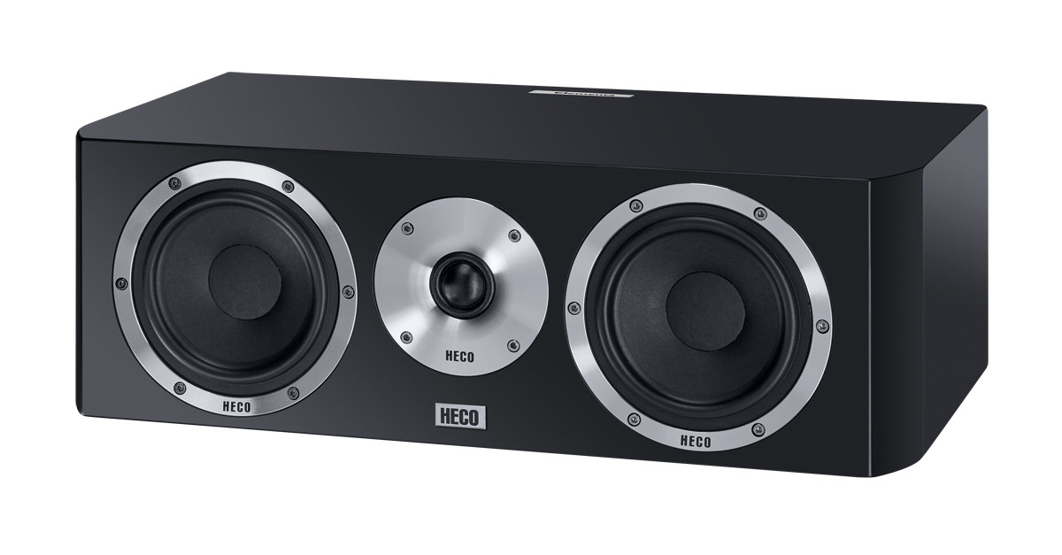АКУСТИКА ЦЕНТРАЛЬНОГО КАНАЛА HECO ELEMENTA CENTER 30 BLACK SATIN