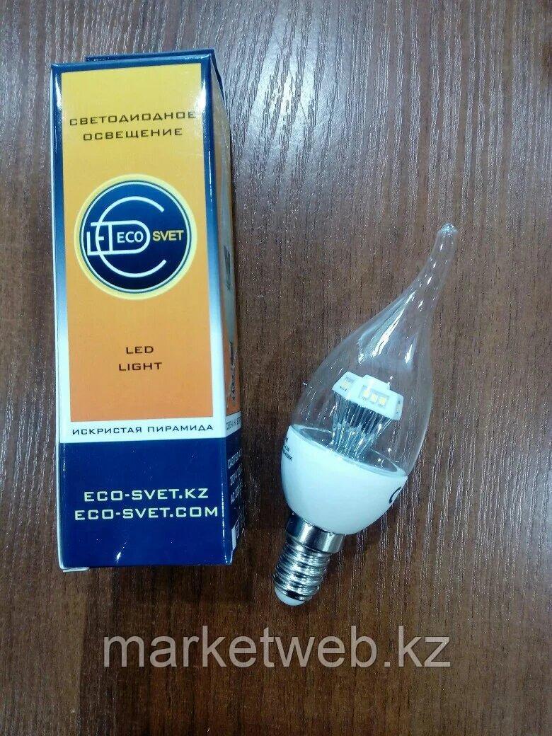 Светодиодная LED ЛЕД лампа G45/SD 4,2W E14 от 240 тенге Экосвет Акция!!! - фото 6 - id-p47798484