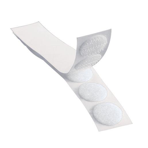 Крепежная липучка Hook & Loop "Круг" на клеевой основе d=20mm(40 шт ...