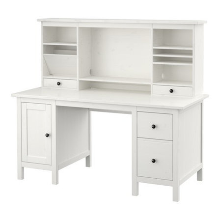 Стол с дополнительным модулем ХЕМНЭС 155x137 см ИКЕА, IKEA, фото 1