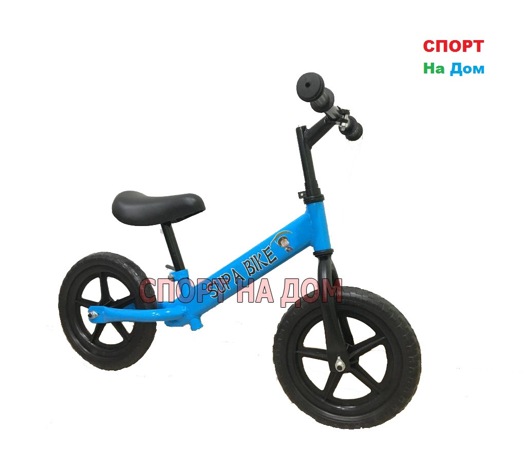 Детский беговел Supa Bike (голубой)