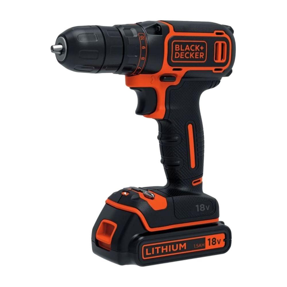 Шуруповерт Black&Decker BDCDC18K-QW - фото 1 - id-p76604866