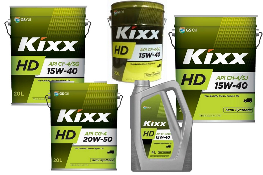 KIXX HD 15W-40 CF-4 дизельное масло 20л. - фото 7 - id-p76604913