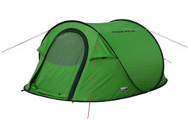 Палатка быстросборная HIGH PEAK VISION 3, цвет зеленый/темно-серый, фото 2