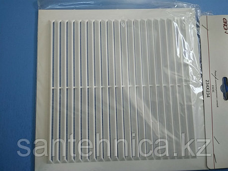 Решетка вентиляционная пластик 234х234 мм Эра 2323С, фото 2
