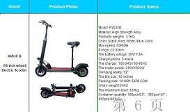 Электрсамокат KV930B