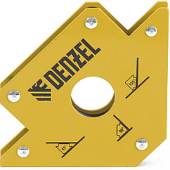 Фиксатор магнитный для сварочных работ усилие 50 LB(23кг)// Denzel 97553