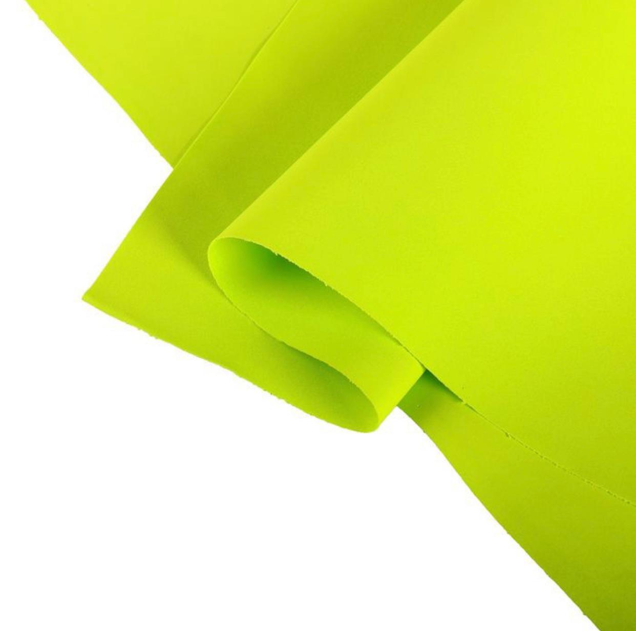 Иранский фоамиран Желто-зеленый 0,8-1 мм  60х70 см