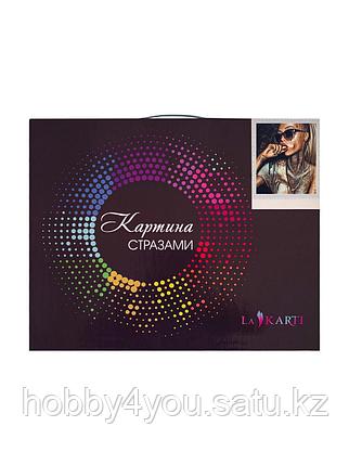 Картина круглыми стразами, 40*50см на деревянном подрамнике, фото 2
