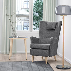 Кресло ОМТЭНКСАМ Гуннаред темно-серый ИКЕА, IKEA, фото 3