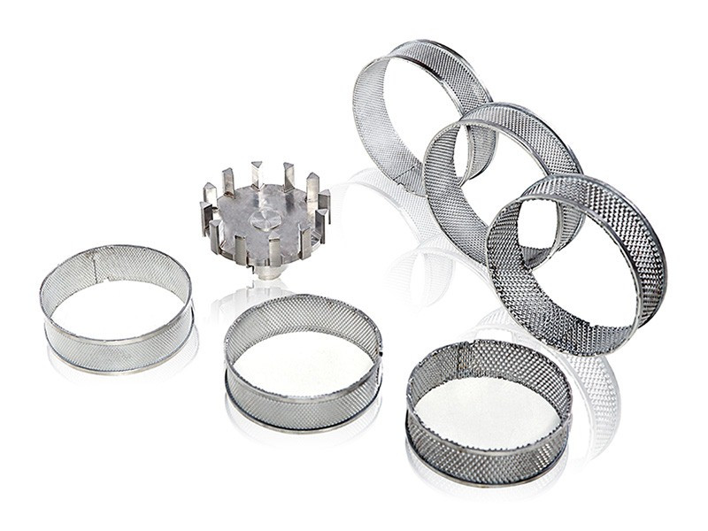 Кассета с покрытием из PTFE (емкость, крышка, уплотнение) для центробежной мельницы FM200, фото 1