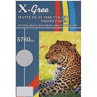 Фотобумага X-GREE A4/50/220г Матовая Двухсторонняя MD220-A4-50(20)