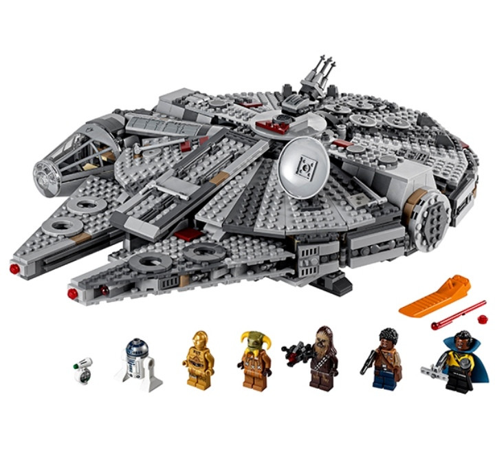 Конструктор ЛЕГО Звездные войны Сокол Тысячелетия LEGO Star Wars 75257