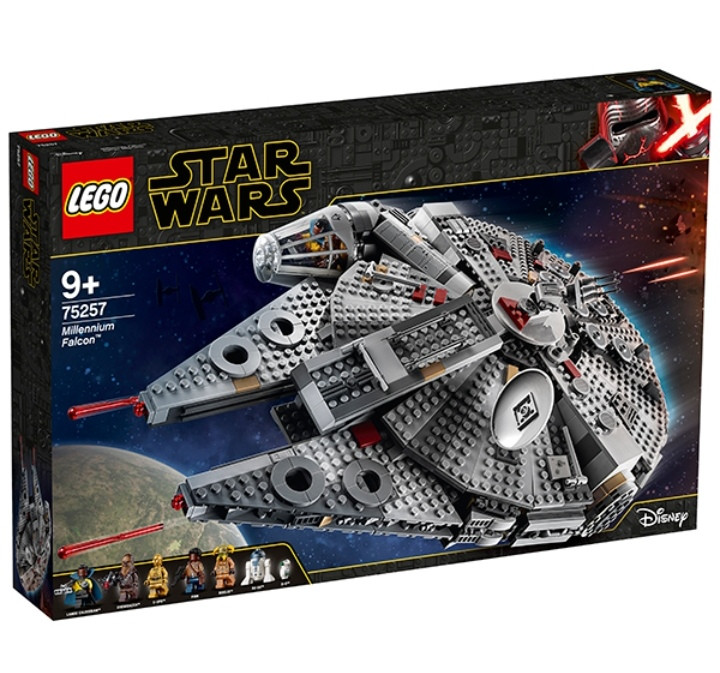 Конструктор ЛЕГО Звездные войны Сокол Тысячелетия LEGO Star Wars 75257
