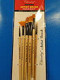 Набор кистей художественных "Artist Brush" из нейлона 6шт., Алматы, фото 3