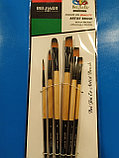 Набор кистей художественных "Artist Brush" из нейлона 6шт., Алматы, фото 3