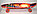 Лонгборд 60*16.5 Огненный с ручкой и со светящимися колесами (пенни борд), фото 7