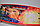 Лонгборд 60*16.5 Огненный с ручкой и со светящимися колесами (пенни борд), фото 9