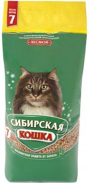 Наполнитель для кошачьих туалетов Сибирская кошка ЛЕСНОЙ 3л - фото 3 - id-p76658153