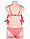 Купальник с завязками Rhinestone Pink (S, M, L, XL), фото 4