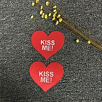 Пестисы сердечко Kiss me