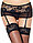 Пояс для чулок Sexy Lace Black (XL), фото 7
