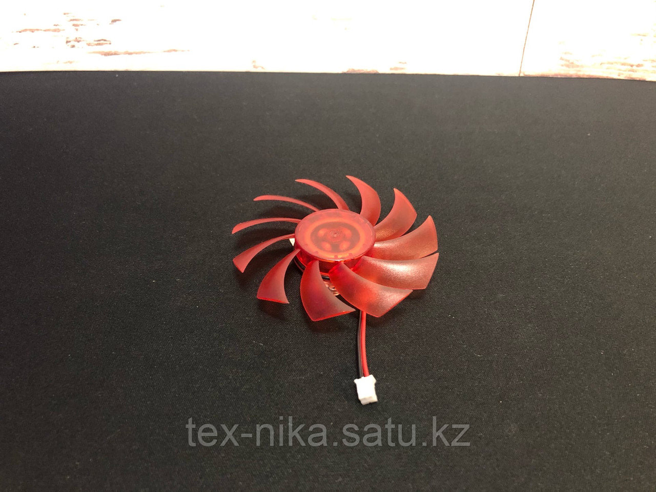 Кулер для видеокарты 75 мм (Red)