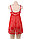 Красный пеньюар + стринги Floral (3XL-4XL), фото 7