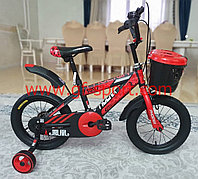 Велосипед Phoenix красный алюминиевый сплав оригинал детский с холостым ходом 12 размер