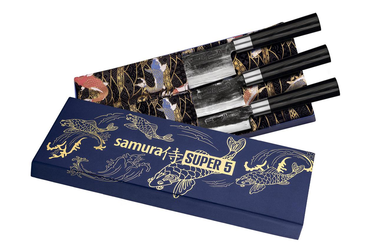 Набор из 3-х ножей Samura Super 5 - фото 1 - id-p76688560