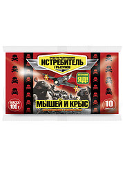 Приманка Истребитель Крыс и Мышей 100гр