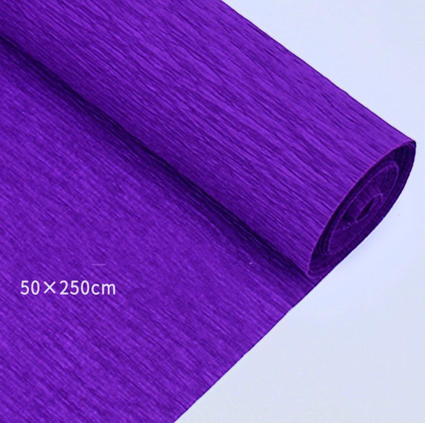 Гофрированная бумага Иссине-фиолетовый