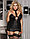 Сексуальная кожаная сорочка с чокером (3XL-4XL), фото 2
