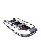 Лодка Ривьера Компакт 3200 СК касатка светло-серый/черный, фото 3