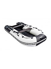 Лодка ПВХ Ривьера Компакт 3200 НДНД Комби светло-серый/графит, фото 3