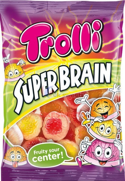 Жев. мармелад Trolli Super Brain Супер Мозги 175 гр.