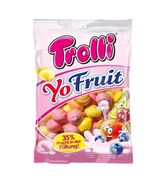Жев. мармелад Yo Fruit Йогурт Trolli 150 гр.