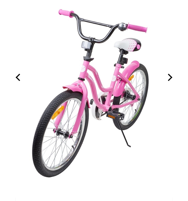 ВЕЛОСИПЕД 2-Х КОЛЁСНЫЙ РОЗОВЫЙ TIMEJUMP 20" TJ20P19SS 61106030