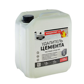 CEMENT CLEANER - удалитель цемента 5 литров, (концентрат).РФ, фото 3