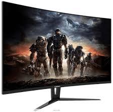 Монитор ЖК 31.5" GameMax GMX32CEWQ <2560 x 1440, LED, 144Hz, 1ms, колонки 3Wx2, изогнутый, hdmi, dvi, displayp
