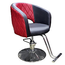AS-7181 Кресло парикмахерское (черно-красное)
