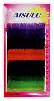 Ресницы цветные декоративные, 8 мм на планшетке толщина 0,15 мм A-484 №1670
