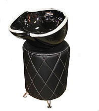 AS-008 Мойка-тумба без кресла (черная)