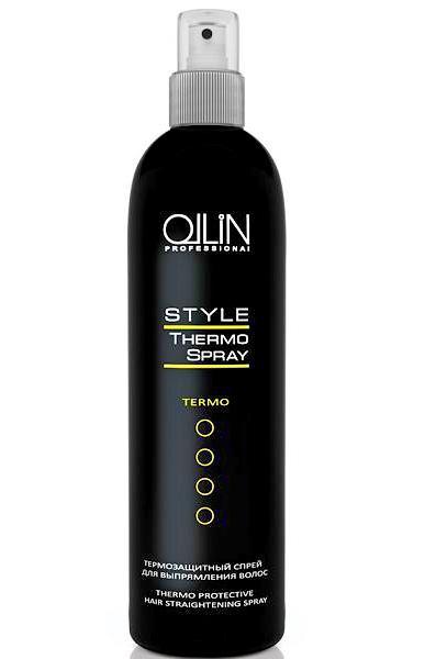 Спрей для волос OLLIN Style термозащитный для выпрямления волос, 250 мл №21203