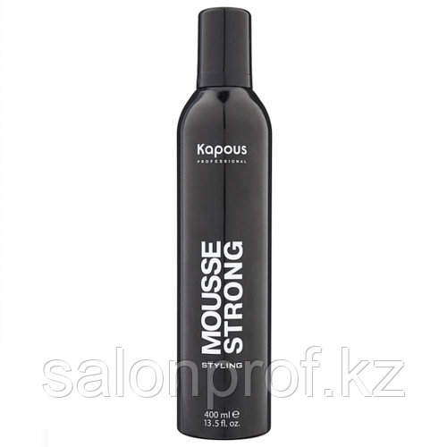 Мусс для волос сильной фиксации Mousse Strong KAPOUS 400 мл №62689