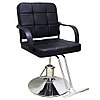 AS-8866 Кресло парикмахерское (черное, гладкое)